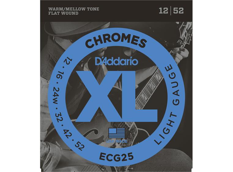 D'Addario ECG-25 Chromes Light (012-052)